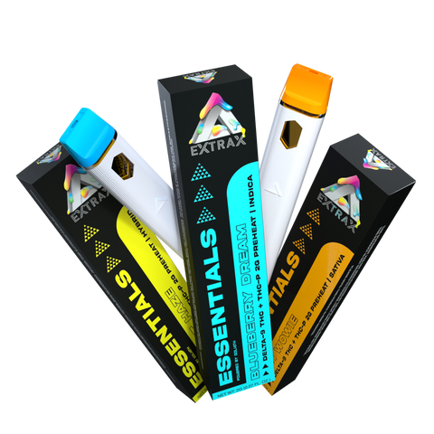 2 ML Disposable - Sunset Haze – Hybrid - DELTA 9 THC + THCP - Extrax