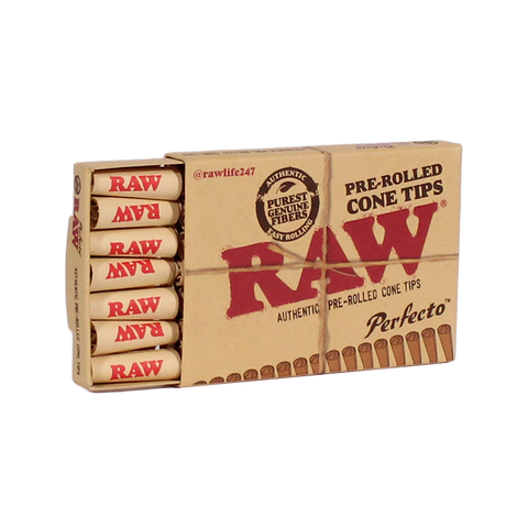 Pre-Rolled Cone Tips - Raw