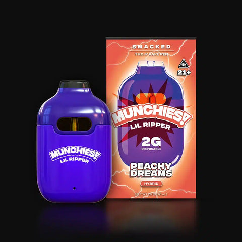 2 ML Disposable - Peach Dreams HYBRID - THC-P - Delta Munchies