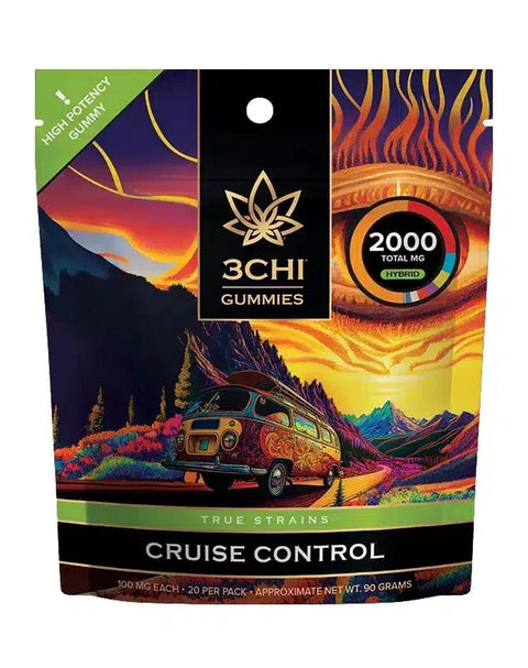 2000 mg - Gummies Cruise Control - HYBRID - THCa - 3Chi
