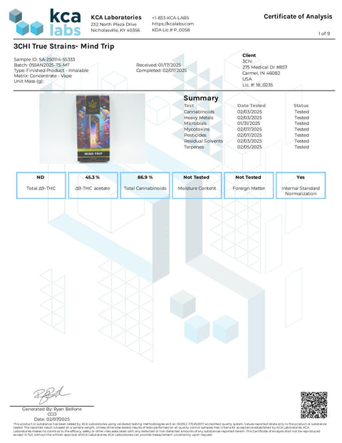 3 ML Disposable - Mind Trip - HYBRID - 3Chi