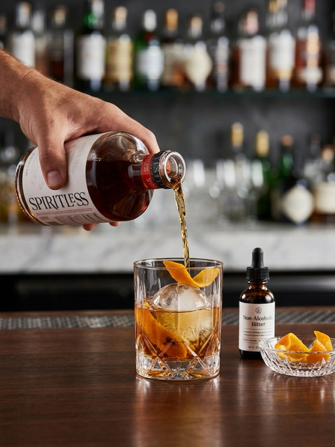 Spiritless Kentucky 74 Non-Alcoholic Bourbon Whiskey