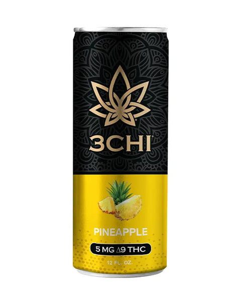 5mg THC Seltzer - Pineapple - 3Chi