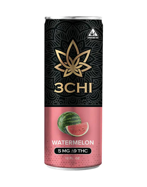 5mg THC Seltzer - Watermelon - 3Chi