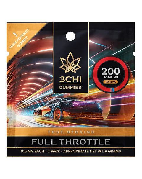 200 mg - Gummies Full Throttle Mini-Pack - SATIVA - THCa - 3Chi