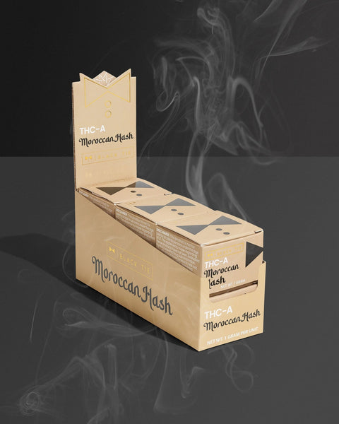 1 Gram - Moroccan Hash Premium THCa Concentrate - Black Tie