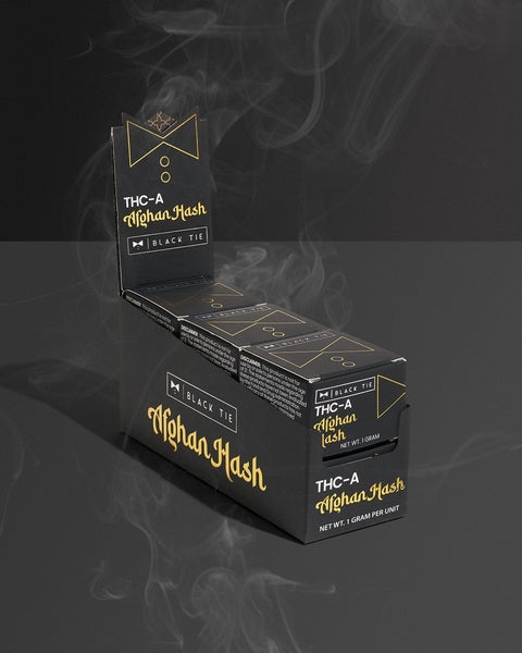 1 Gram - Afghan Hash Premium THCa Concentrate - Black Tie