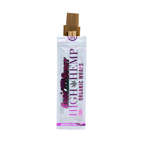 Wraps - Bare Berry Organic Hemp - High Hemp