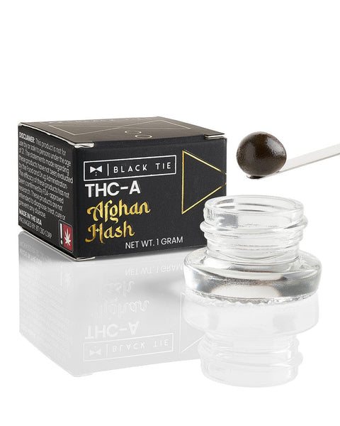 1 Gram - Afghan Hash Premium THCa Concentrate - Black Tie
