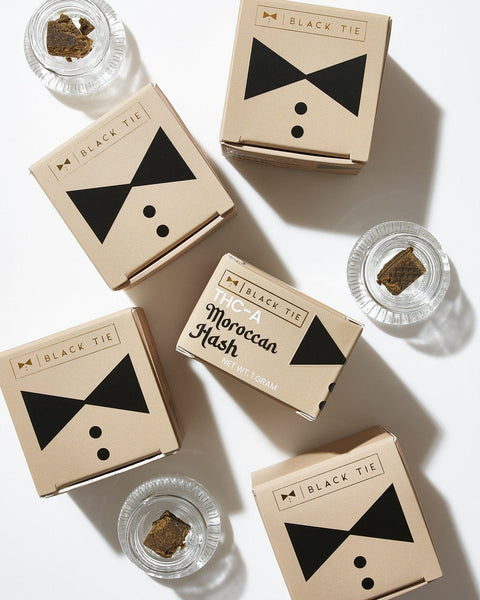 1 Gram - Moroccan Hash Premium THCa Concentrate - Black Tie