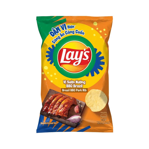 Lays - Brazil BBQ Pork Rib (Taiwan)