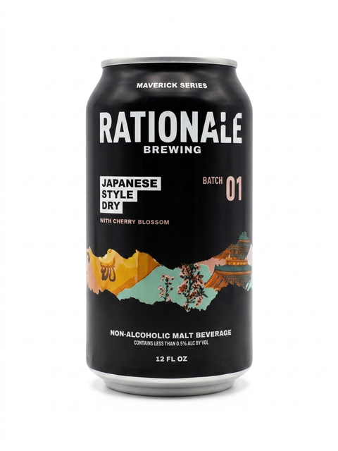 Rationale Brewing Non-Alcoholic Japanese Style Dry (With Cherry Blossom)