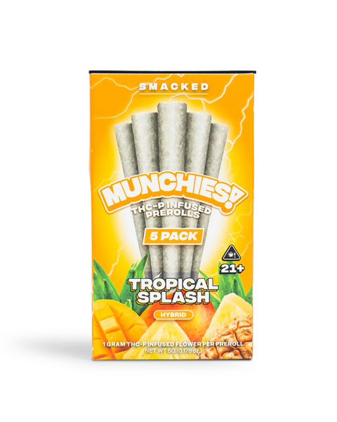 Pre Roll (5 Pack) - Tropical Splash - HYBRID THCP - Delta Munchies