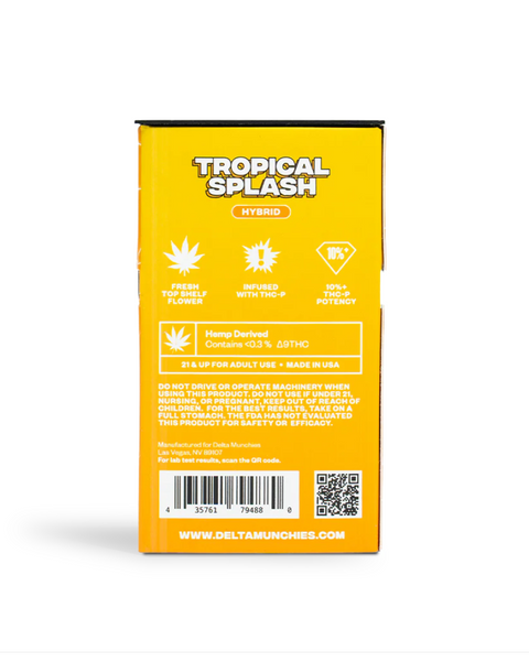 Pre Roll (5 Pack) - Tropical Splash - HYBRID THCP - Delta Munchies