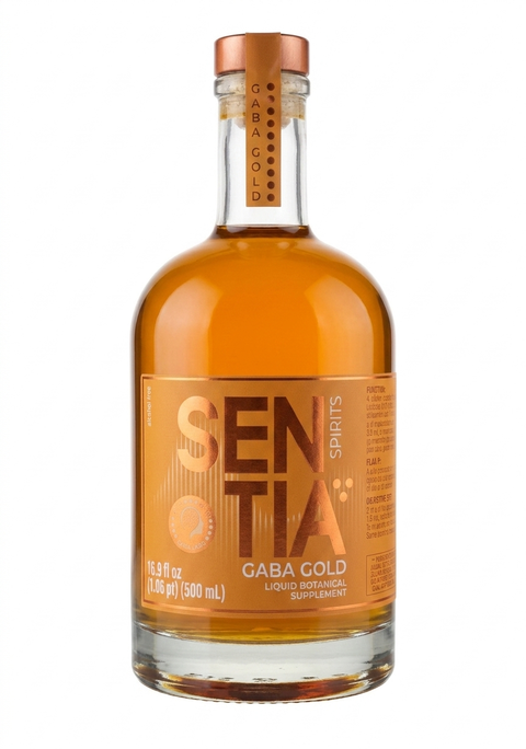 Sentia Spirits GABA Gold – Alcohol-Free Liquid Botanical Supplement (500ml)
