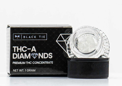 1 Gram - Premium THCA Isolate Diamonds - Black Tie