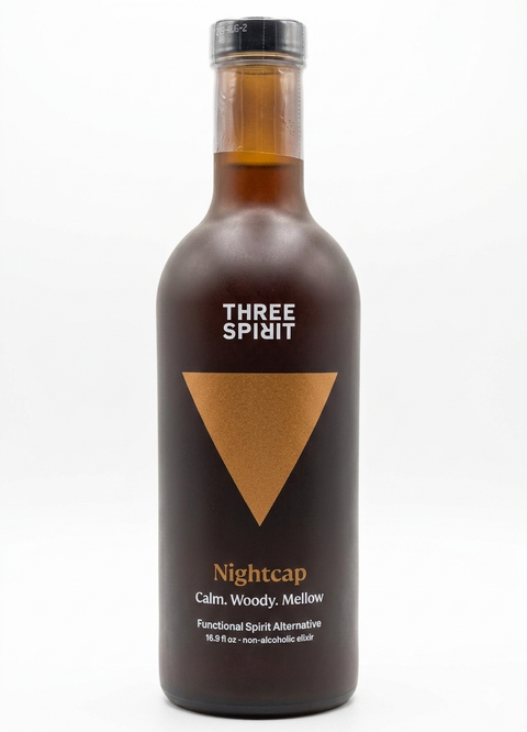 Three Spirit Nightcap - Functional Non-Alcoholic Spirit Alternative (16.9 fl oz)