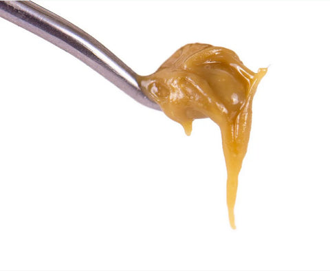 2.5 Grams - Badder - Peaches N Cream (Sativa) 84% THCa - Bud Hugs